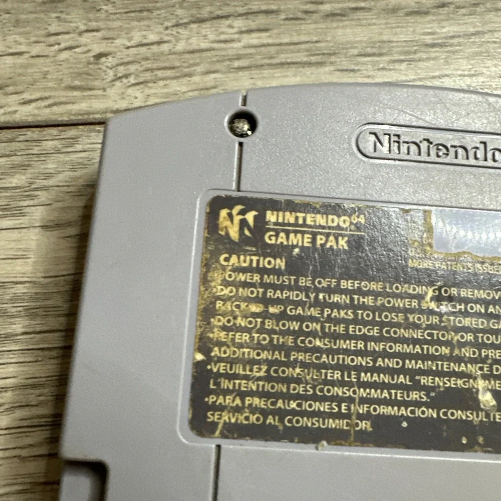 GT 64: Championship Edition (Nintendo‎ 64 N64) Authentic, Worn Label